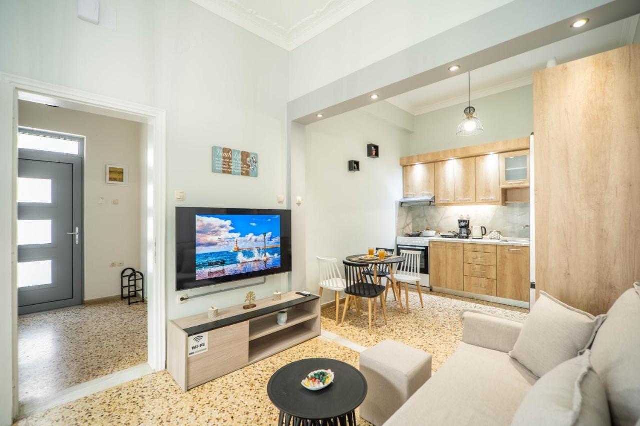 Elpidas Urban Houses Chrissi Akti Chania Exterior foto